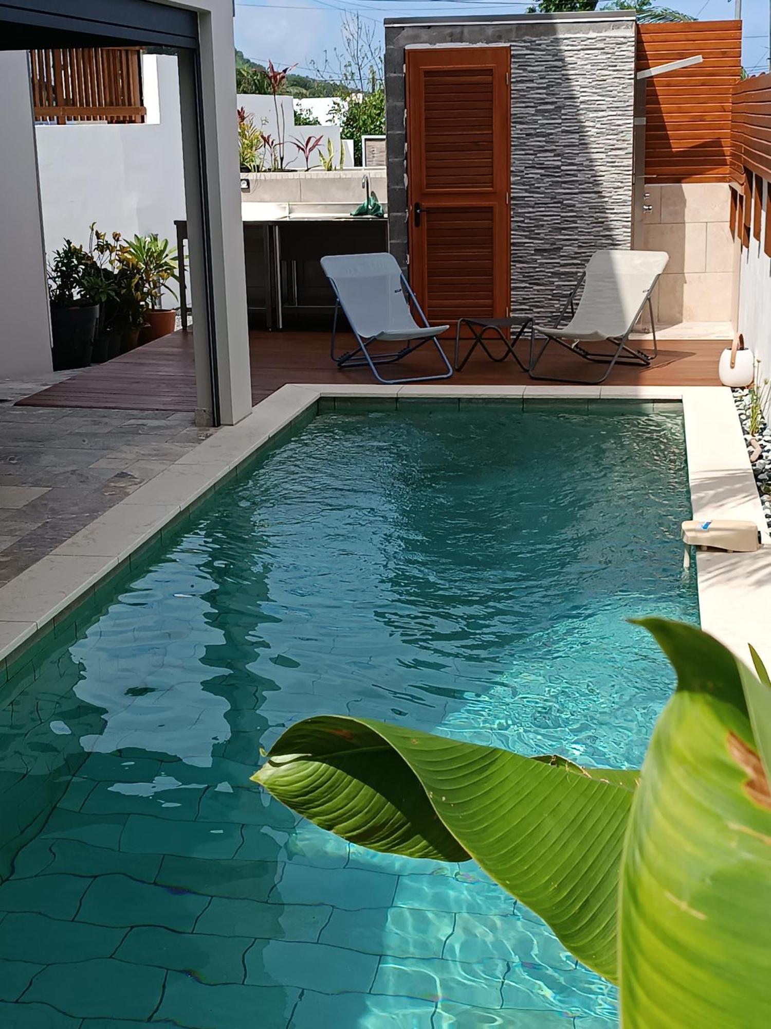 Villa O'Lhaya Piscine Pivee Saint-Joseph Exterior photo