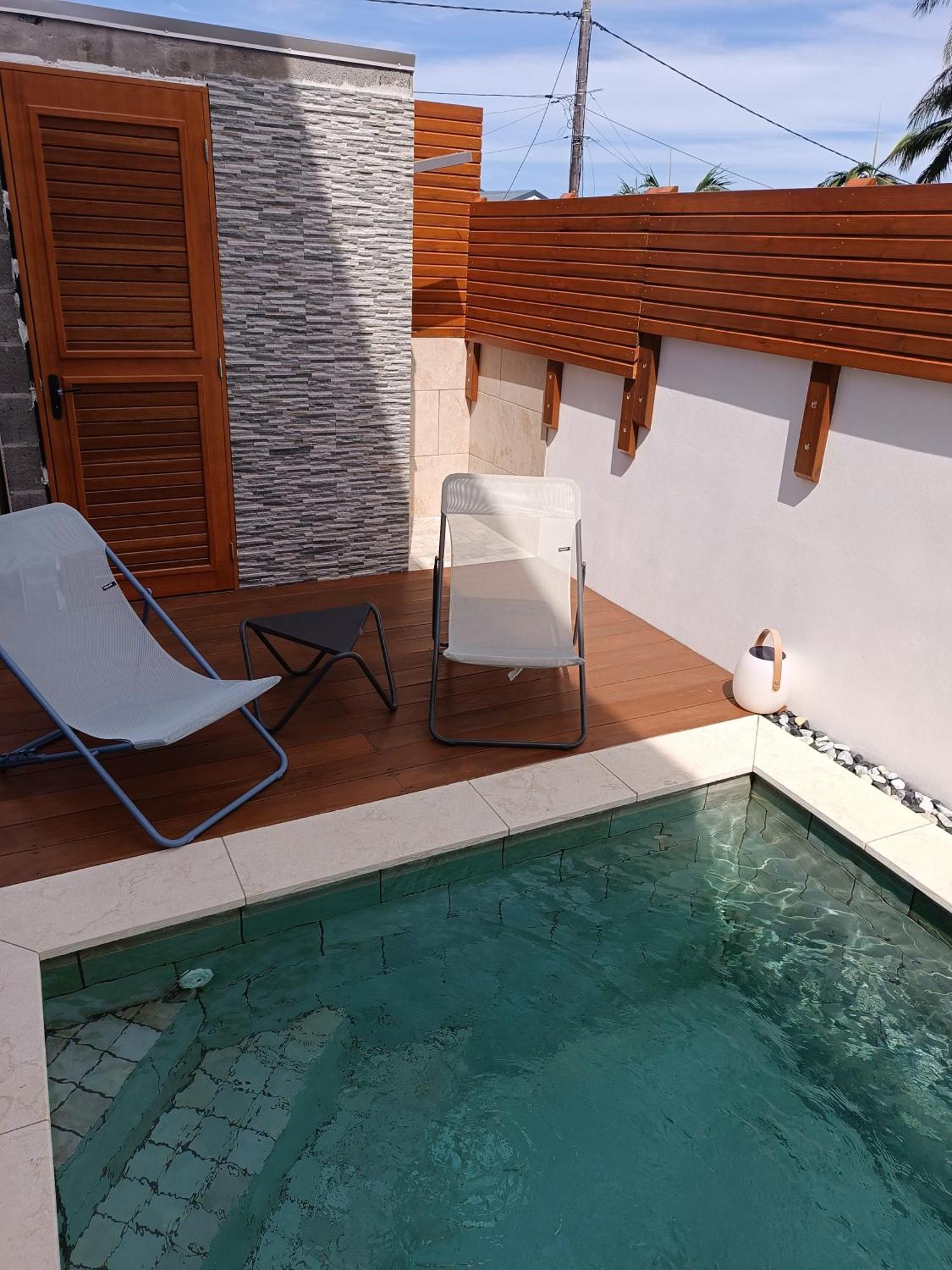 Villa O'Lhaya Piscine Pivee Saint-Joseph Exterior photo