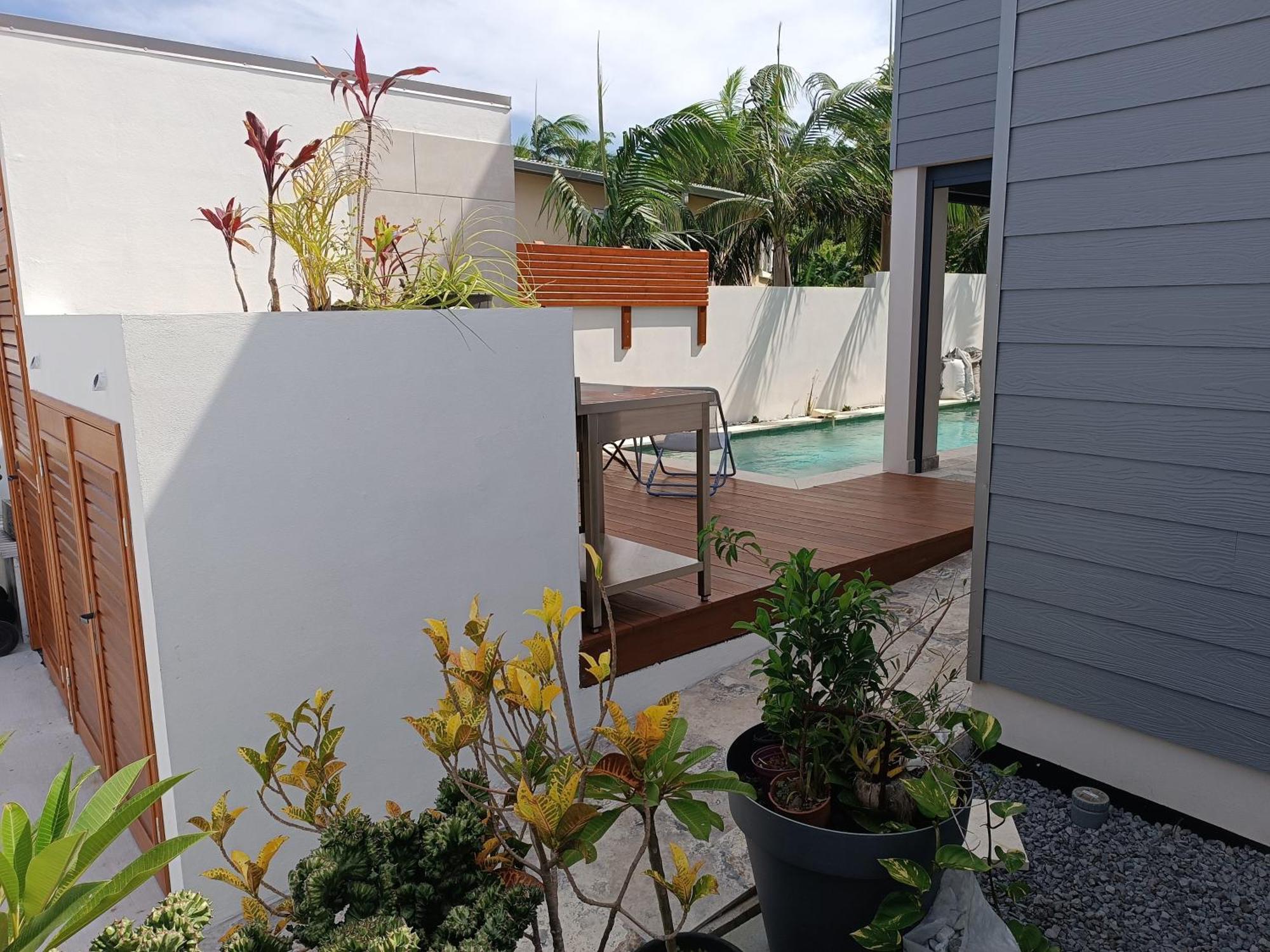 Villa O'Lhaya Piscine Pivee Saint-Joseph Exterior photo