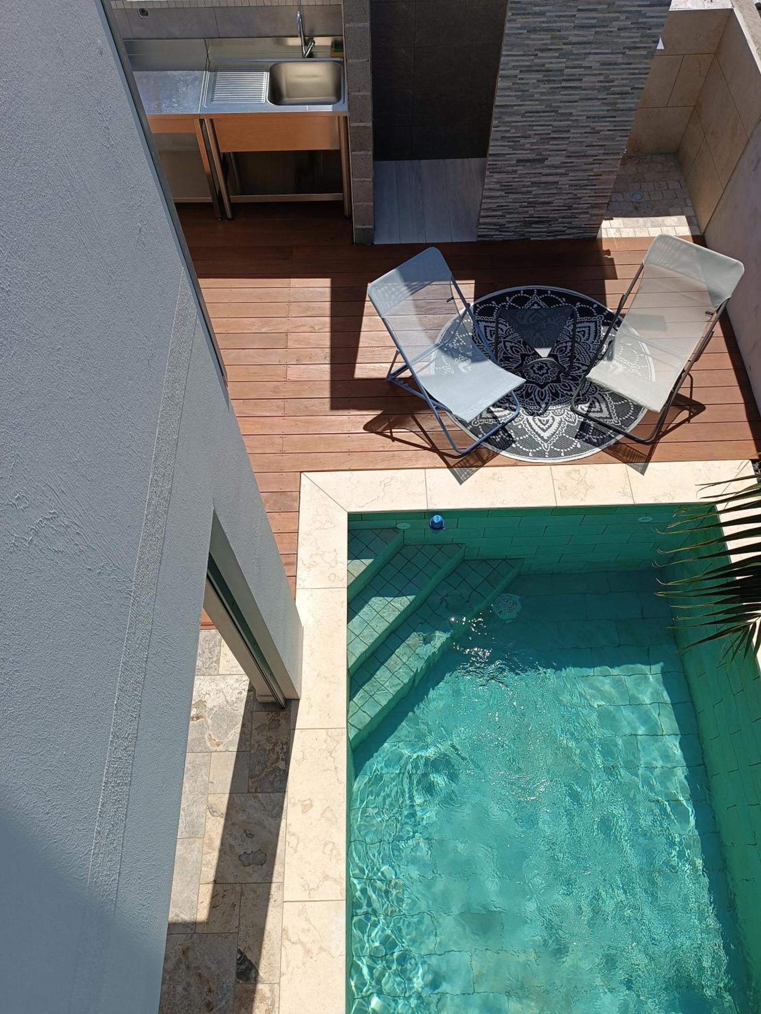 Villa O'Lhaya Piscine Pivee Saint-Joseph Exterior photo