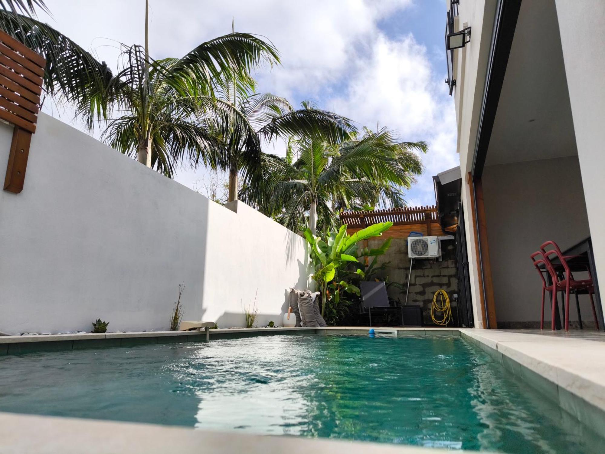 Villa O'Lhaya Piscine Pivee Saint-Joseph Exterior photo