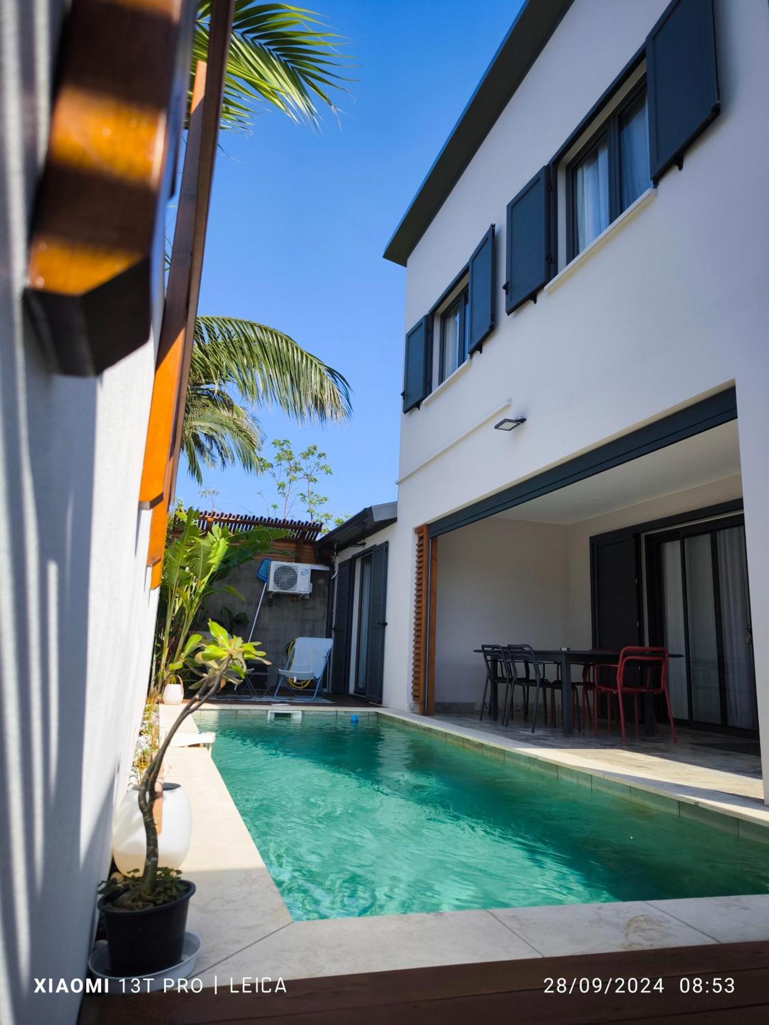 Villa O'Lhaya Piscine Pivee Saint-Joseph Exterior photo