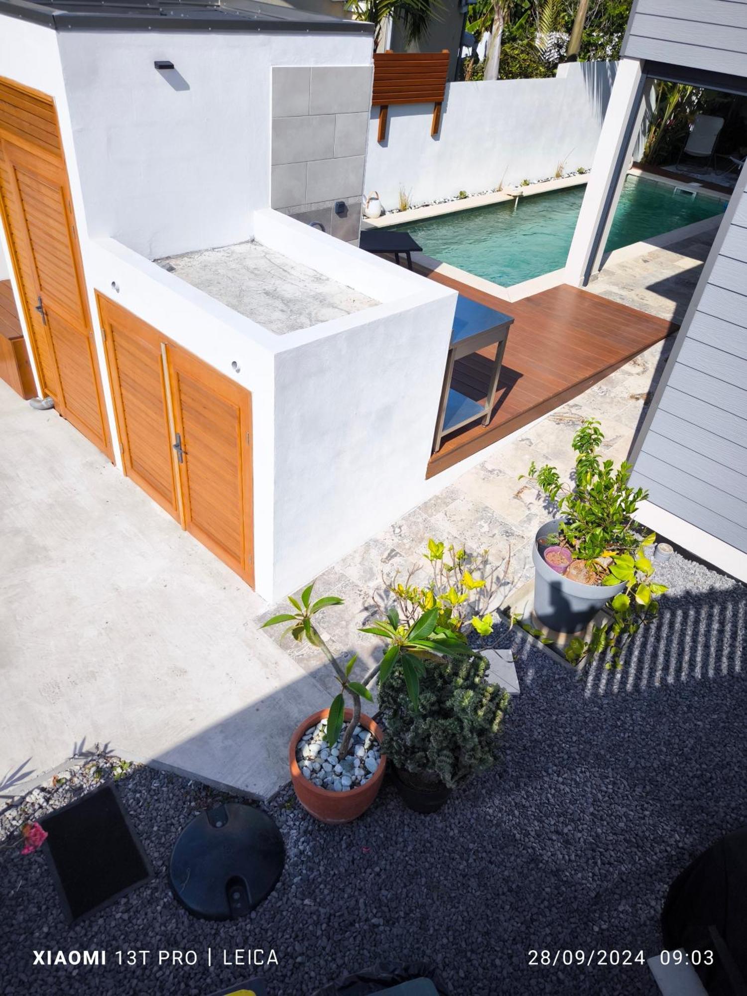 Villa O'Lhaya Piscine Pivee Saint-Joseph Exterior photo