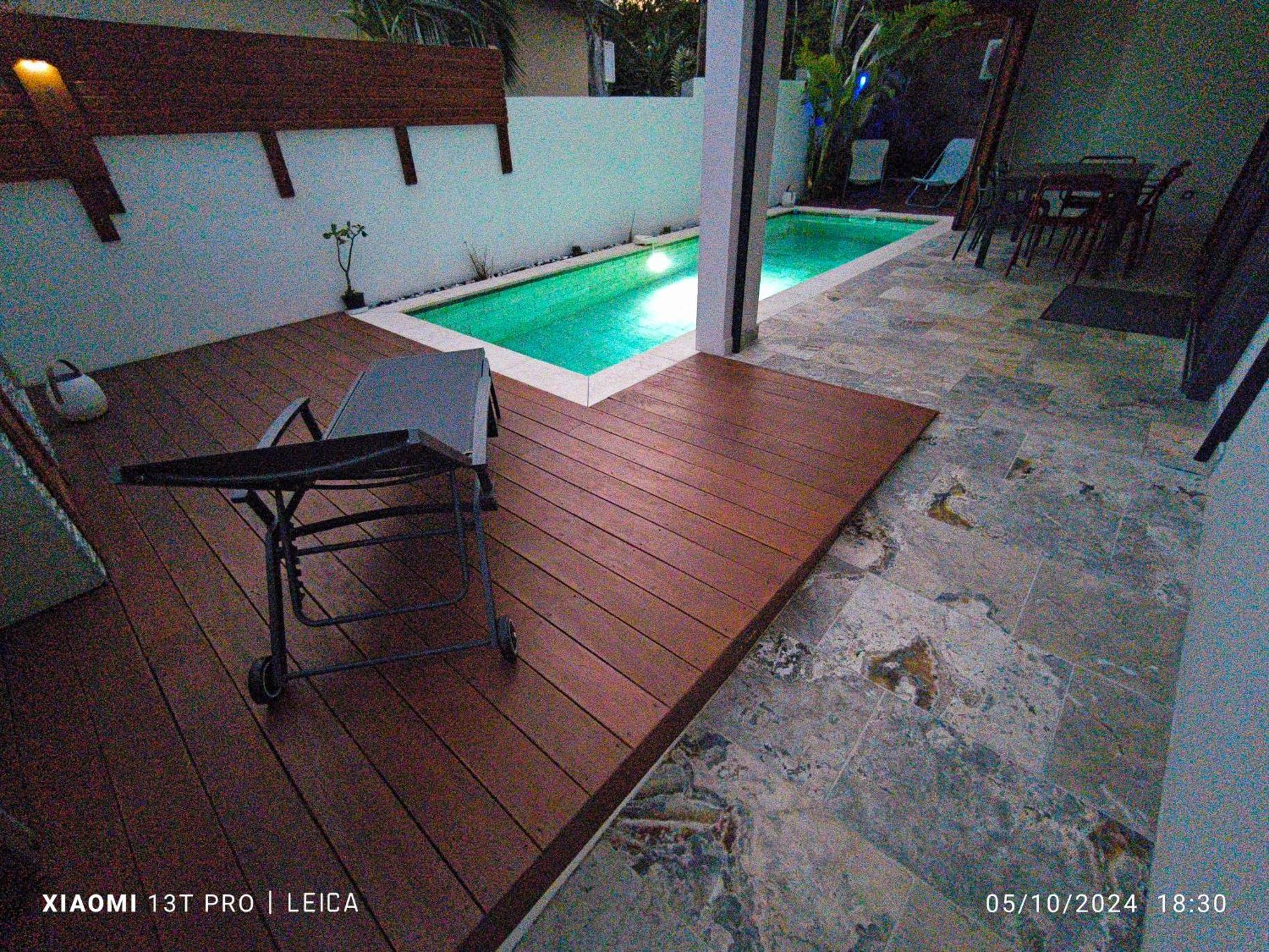 Villa O'Lhaya Piscine Pivee Saint-Joseph Exterior photo
