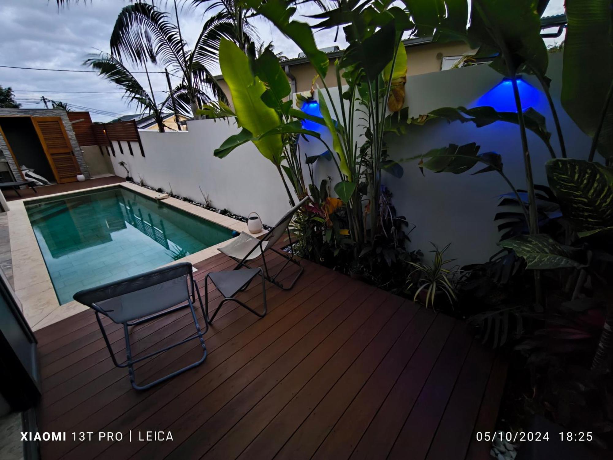 Villa O'Lhaya Piscine Pivee Saint-Joseph Exterior photo